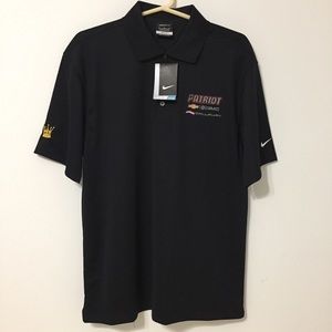 NIKE GOLF DRI FIT | Golf Shirt Black | Men M